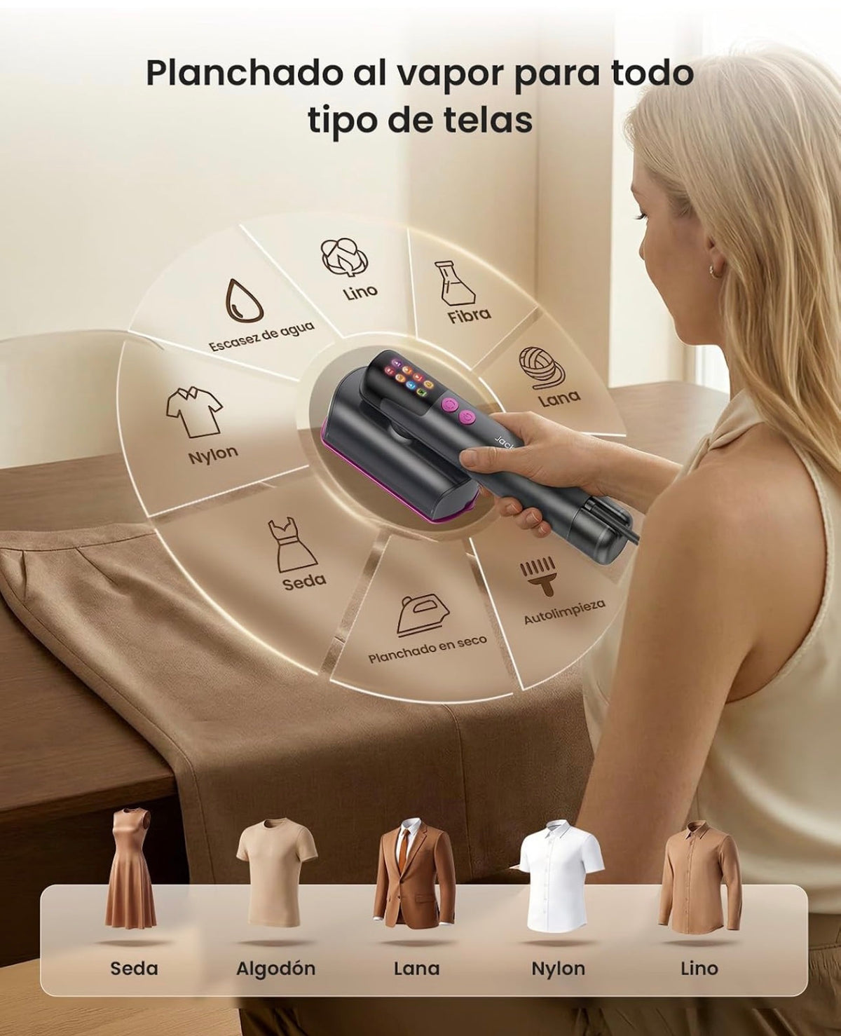 VAPORA™ | Plancha de Vapor Portátil 4 en 1