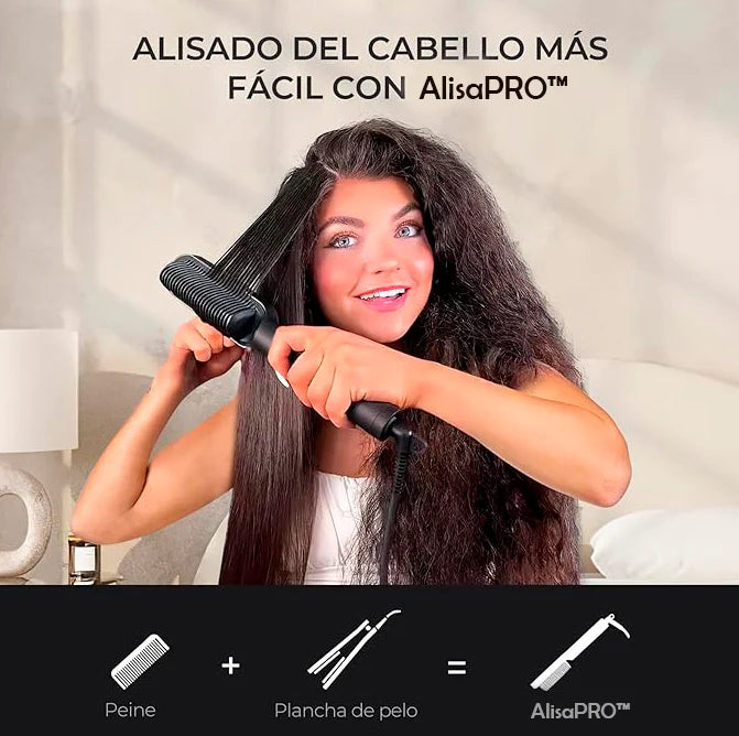 Cepillo Alisador Iónico - AlisaPRO™